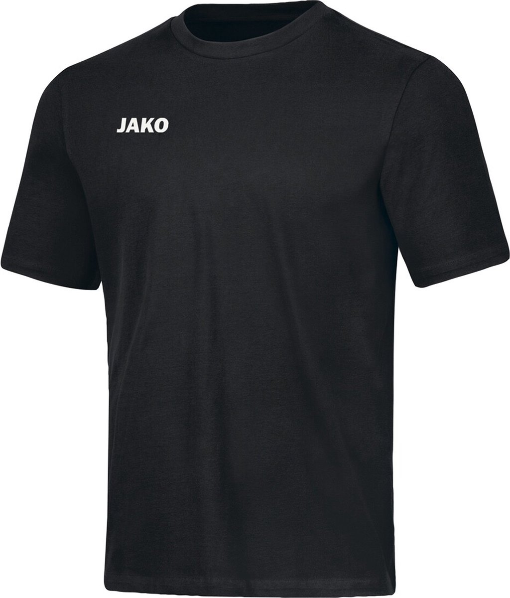 1024x1200-30 Jako - T-Shirt Base - T-Shirt Base - 4XL - Zwart - Afbeelding 1