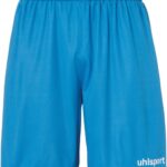 Uhlsport Center Basic Short Kinderen - Cyaan / Wit | Maat: 152