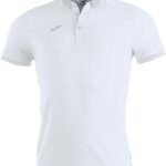 Joma Bali II Polo Heren - Wit | Maat: L