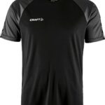 Craft Squad 2.0 Contrast T-Shirt Heren - Zwart | Maat: XXL