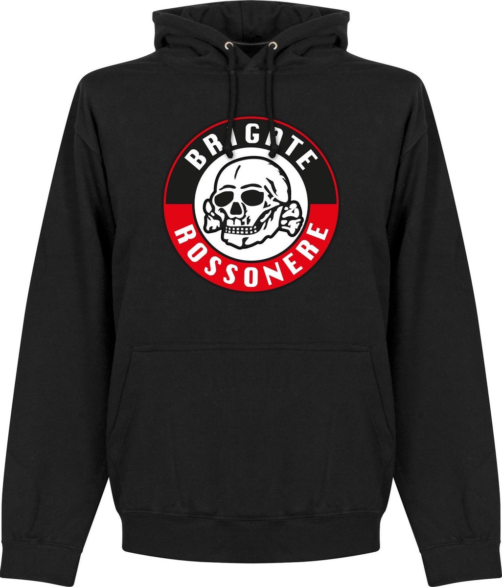 1026x1200-41 Brigate Rossonere Hoodie - Zwart - XXL - Afbeelding 1