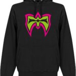 Ultimate Warrior Face Paint Hoodie - Zwart - S