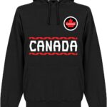 Canada Team Hoodie - Zwart - XXL