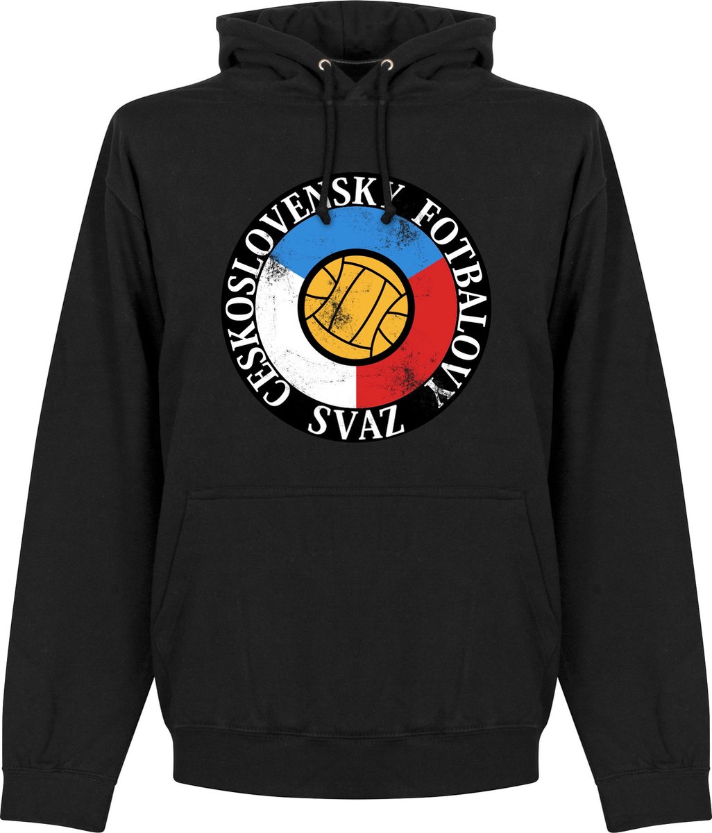 1026x1200-68 Tsjechoslowakije Hoodie - Zwart - XXL - Afbeelding 1