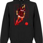 Baresi Short Shorts Hoodie - Zwart - M