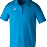 Erima Evo Star Polo Heren - Lichtblauw / Mykonos | Maat: L