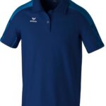 Erima Evo Star Polo Heren - Marine / Mykonos | Maat: XXL