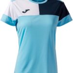 Joma Crew V T-shirt Met Korte Mouwen Blauw S Vrouw