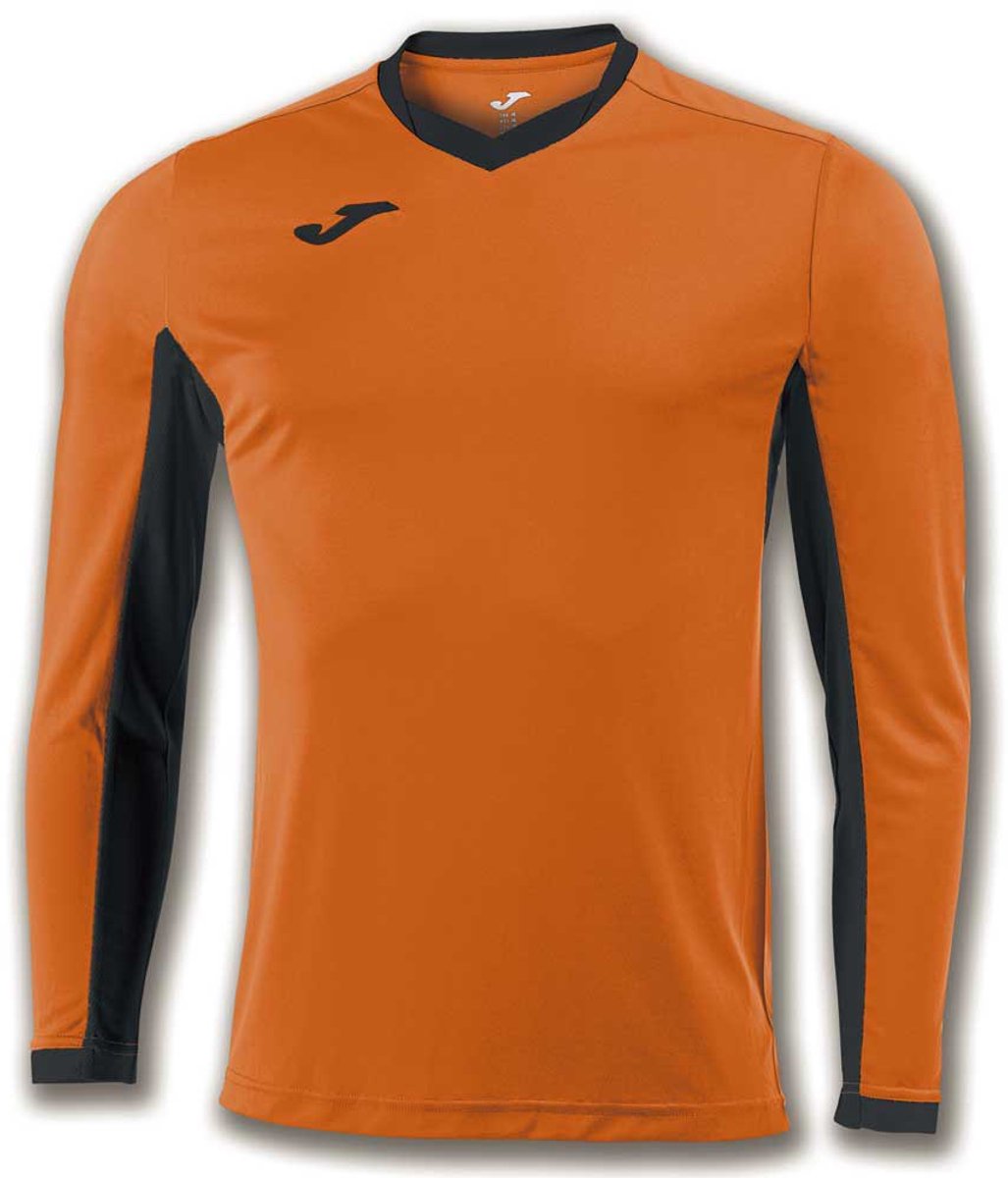1027x1200-21 Joma Championship Iv T-shirt Met Lange Mouwen Oranje 4-6 Years Jongens - Afbeelding 1
