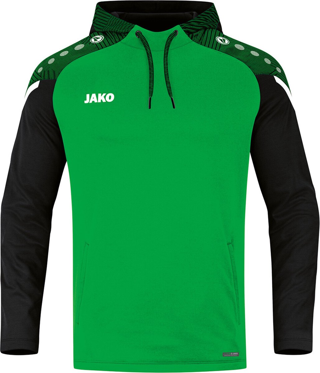1029x1200-23 Jako Performance Sweater Met Kap Heren - Zachtgroen / Zwart | Maat: XL - Afbeelding 1