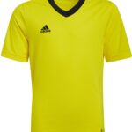 adidas - Entrada 22 Jersey Youth - Gele Voetbalshirt -128