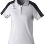 Erima Evo Star Polo Dames - Wit / Zwart | Maat: 34