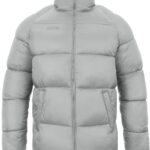 Jako Puffy Jas Heren - Lichtgrijs | Maat: 4XL