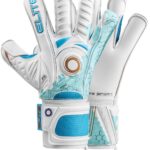 Elite Sport Orca Keepershandschoenen - Wit / Hemelsblauw | Maat: 10