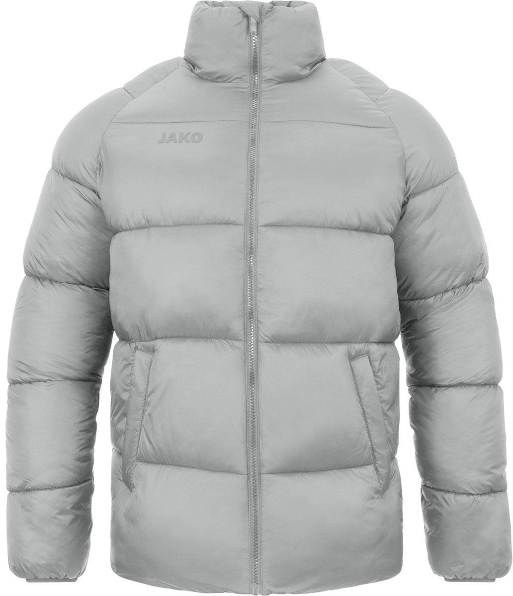 1032x1200-26 Jako Puffy Jas Heren - Lichtgrijs | Maat: XXL - Afbeelding 1