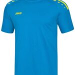 Jako Sportshirt - Maat 140  - Jongens - blauw/geel