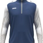 Jako Dynamic Ziptop Heren - Nachtblauw / Wit / Lichtgrijs | Maat: M