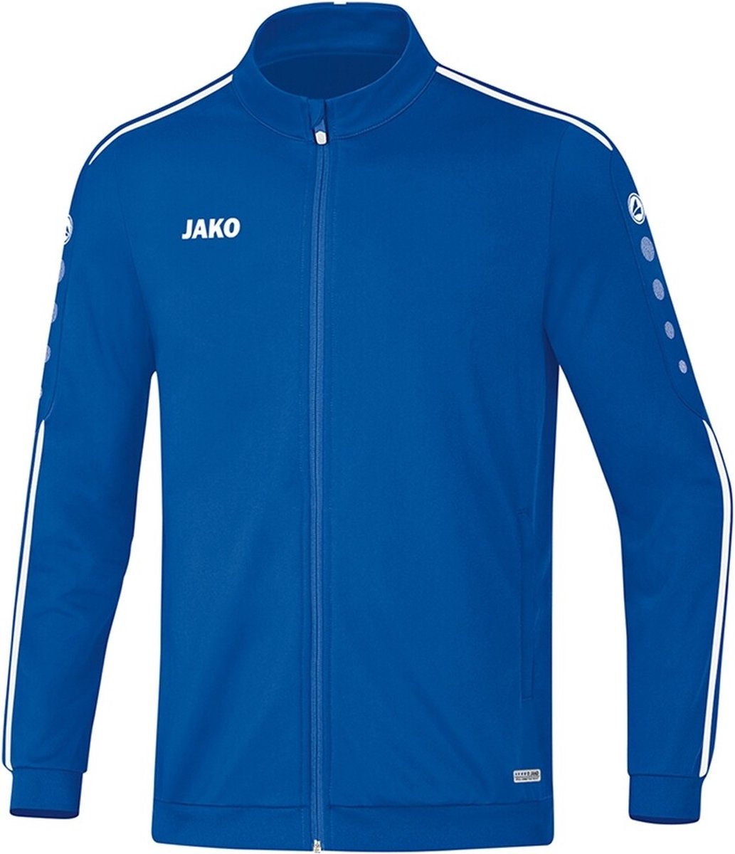 1033x1200-25 Jako Striker 2.0 Polyestervest Kinderen - Royal / Wit | Maat: 164 - Afbeelding 1