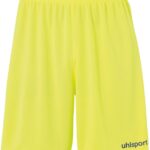 Uhlsport Center Basic Short Heren - Fluogeel / Zwart | Maat: XL