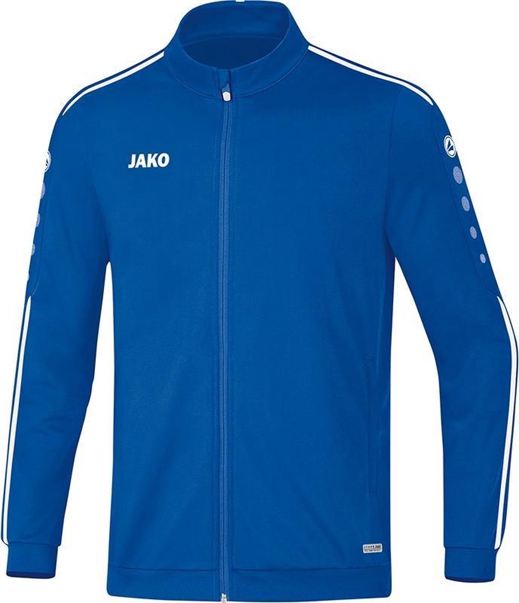 1033x1200-7 Jako Striker 2.0 Polyestervest Kinderen - Royal / Wit | Maat: 128 - Afbeelding 1