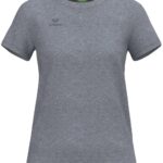 Erima Cmpt 3 Wings T-Shirt Dames - Grijs Gemeleerd | Maat: 36