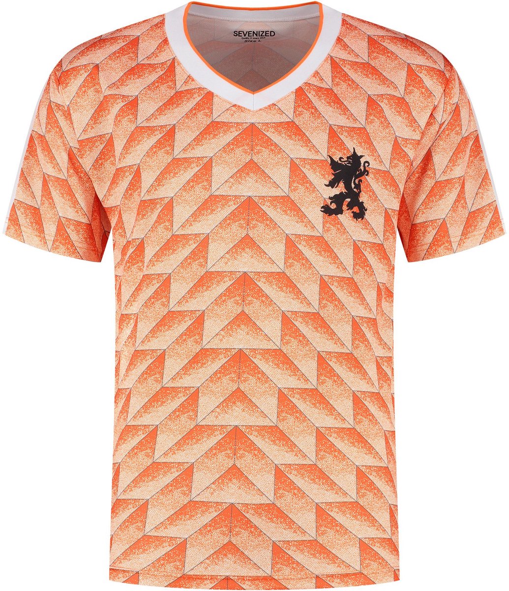 1035x1200-12 Sevenized Nederland WK Fan T-Shirt Senior - Maat L - Afbeelding 1