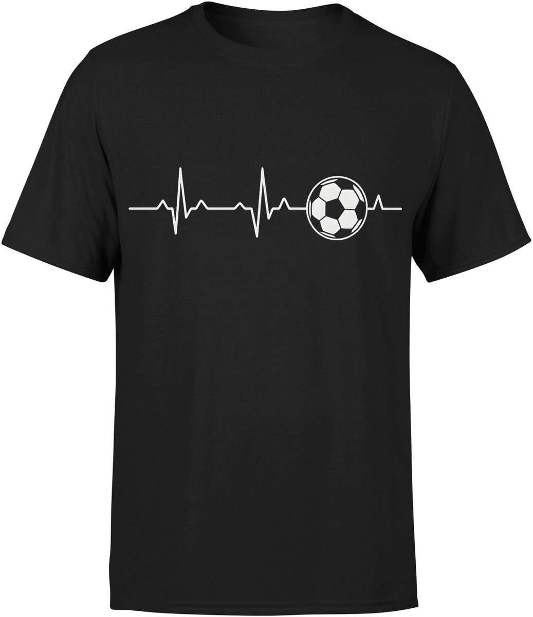 1037x1200-2 Merkloos - Voetbalshirt - Geschenk voor Voetballiefhebber - 100% Katoen - Nadruk - Afbeelding 1