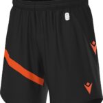 Macron Shen Eco Short Heren - Zwart / Oranje | Maat: XXL