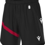 Macron Shen Eco Short Heren - Zwart / Rood | Maat: L