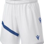Macron Shen Eco Short Kinderen - Wit / Royal | Maat: 9-10 Y