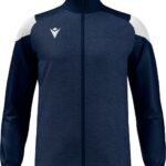 Macron Glory Prometheus Top Full Zip Heren - Marine / Wit | Maat: M