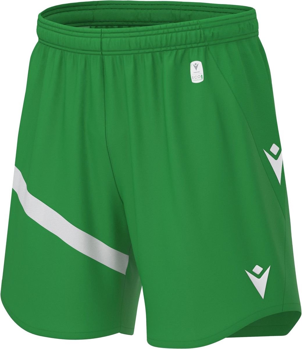 1039x1200-8 Macron Shen Eco Short Heren - Groen / Wit | Maat: XL - Afbeelding 1