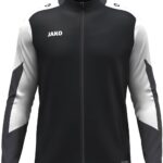 Jako Dynamic Polyestervest Kinderen - Zwart / Wit / Antraciet | Maat: 128