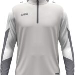 Jako Dynamic Ziptop Dames - Lichtgrijs / Wit / Grijs | Maat: S