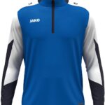Jako Dynamic Ziptop Kinderen - Royal / Wit / Marine | Maat: 164