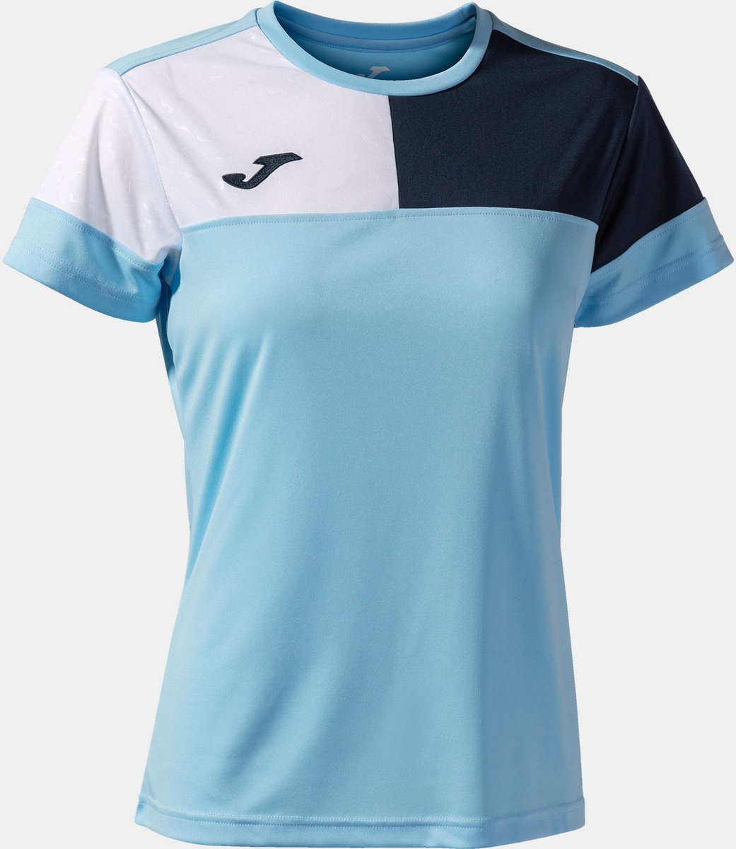 1041x1200-1 Joma Crew V T-shirt Met Korte Mouwen Blauw 12-14 Years Meisjes - Afbeelding 1
