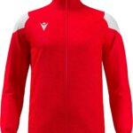 Macron Glory Prometheus Top Full Zip Heren - Rood / Wit | Maat: 4XL