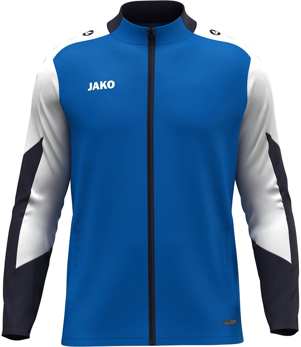1041x1200-2 Jako Dynamic Polyestervest Dames - Royal / Wit / Marine | Maat: S - Afbeelding 1