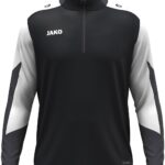 Jako Dynamic Ziptop Kinderen - Zwart / Wit / Antraciet | Maat: 116