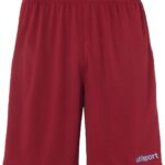 Uhlsport Center Basic Short Heren - Bordeaux / Hemelsblauw | Maat: M