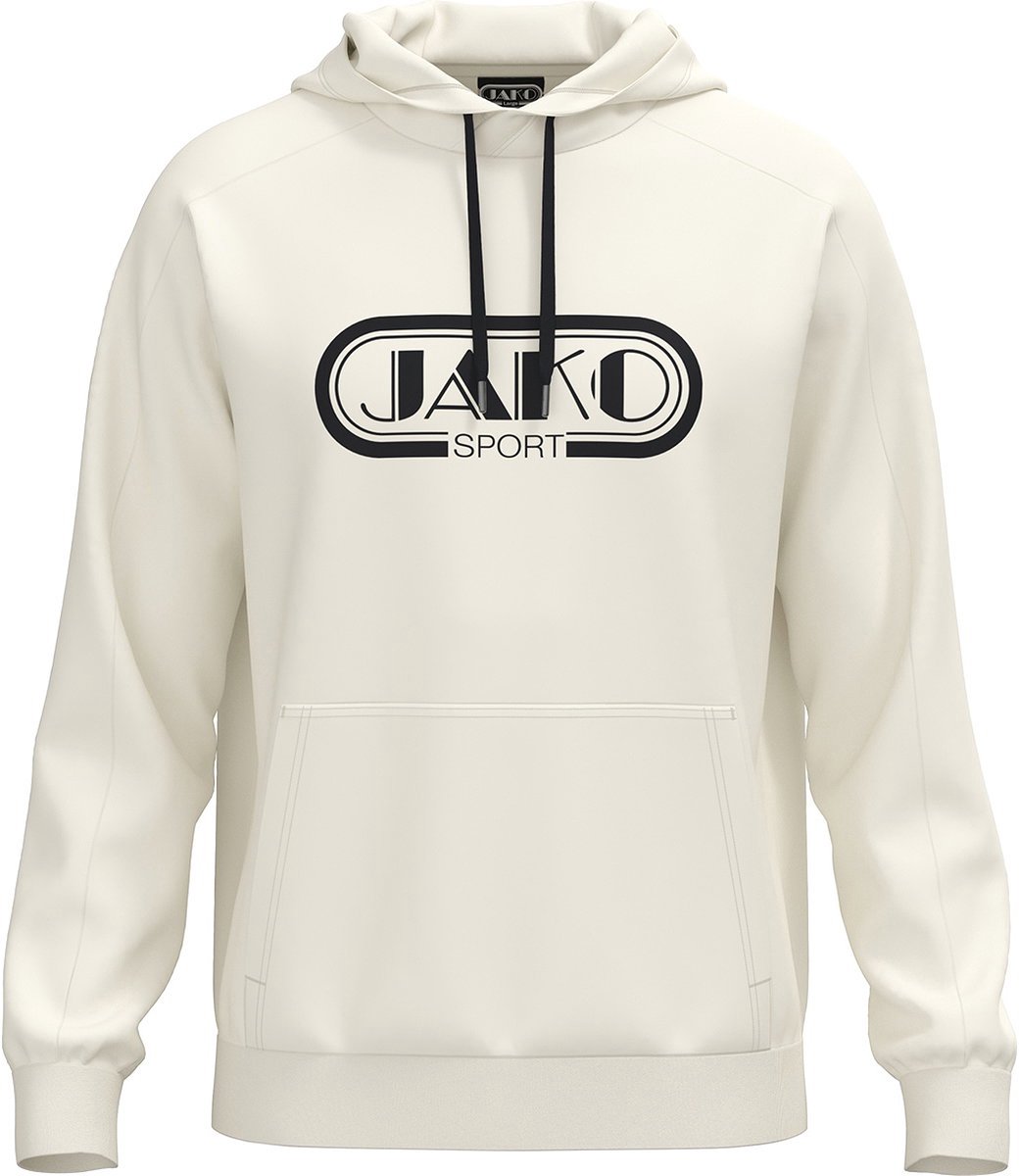 1041x1200-60 Jako Promo Sweater Met Kap Heren - Off White | Maat: XXL - Afbeelding 1