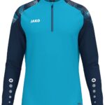 Jako Sonic Ziptop Kinderen - Aqua / Marine | Maat: 164