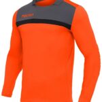 Macron Feo Keepershirt Lange Mouw Heren - Oranje / Antraciet | Maat: L