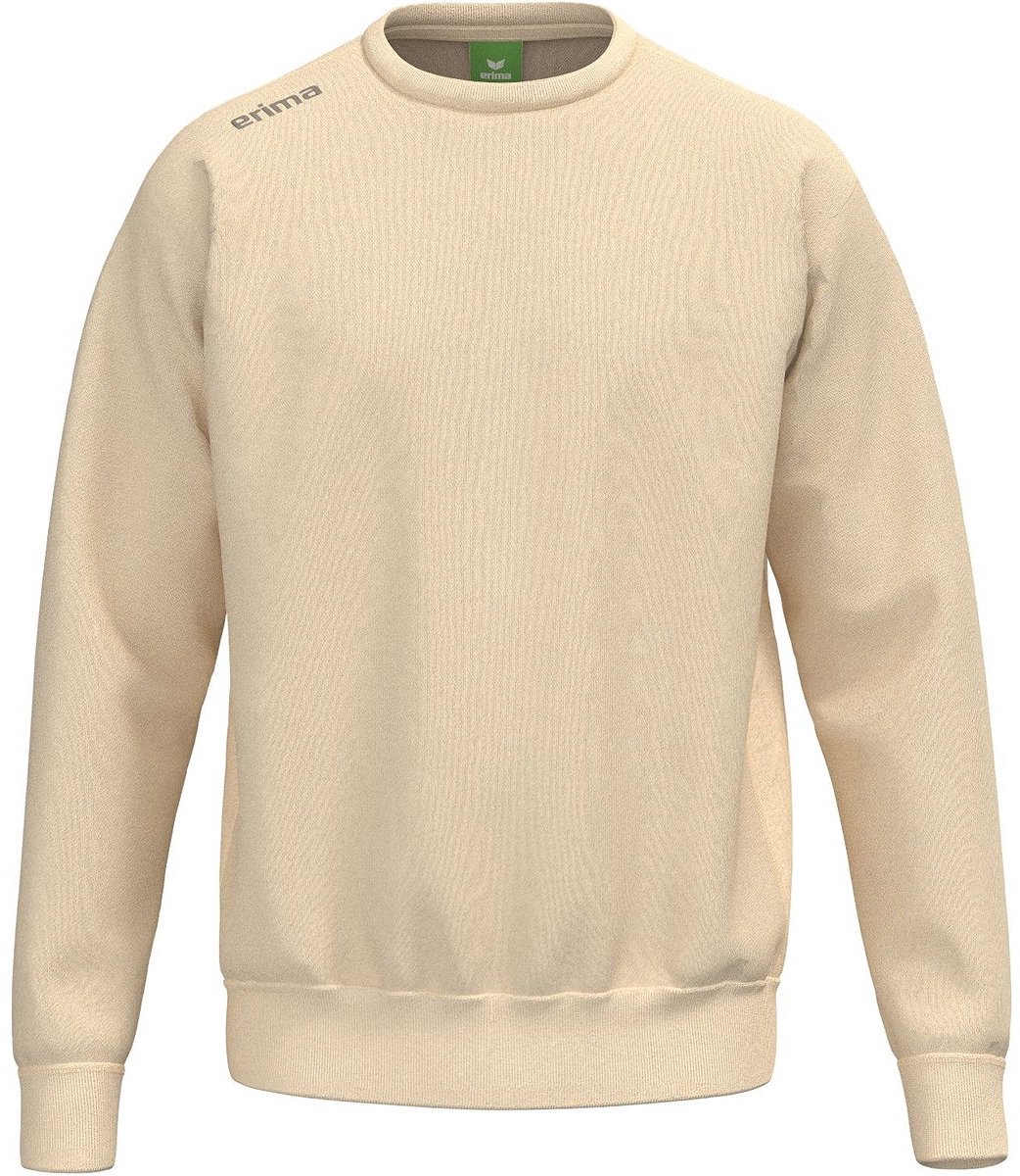 1042x1200-12 Erima Sweatshirt Kinderen - Beige | Maat: 152 - Afbeelding 1