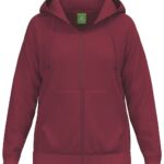Erima Ts Sweatjack Met Capuchon Dames - New Bordeaux | Maat: 36