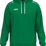 Jako One Sweater Met Kap Kinderen - Sportgroen | Maat: 140