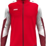Jako Dynamic Polyestervest Heren - Rood / Wit / Donkerrood | Maat: S