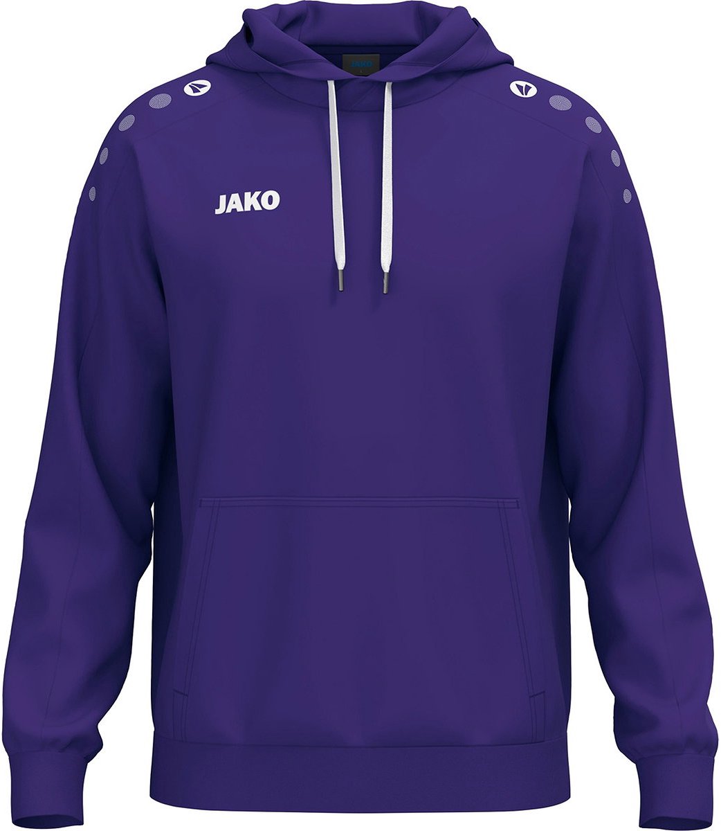 1042x1200-180 Jako One Sweater Met Kap Heren - Violet | Maat: M - Afbeelding 1