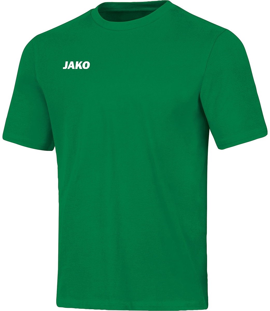 1042x1200-185 Jako Base T-Shirt Heren - Sportgroen | Maat: 3XL - Afbeelding 1