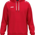 Jako One Sweater Met Kap Heren - Rood | Maat: S